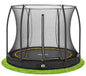 10ft Salta Black Comfort Edition InGround Round Trampoline with Enclosure - SGP Garden Ltd