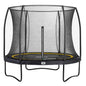 10ft Salta Black Round Comfort Edition Trampoline with Enclosure - SGP Garden Ltd
