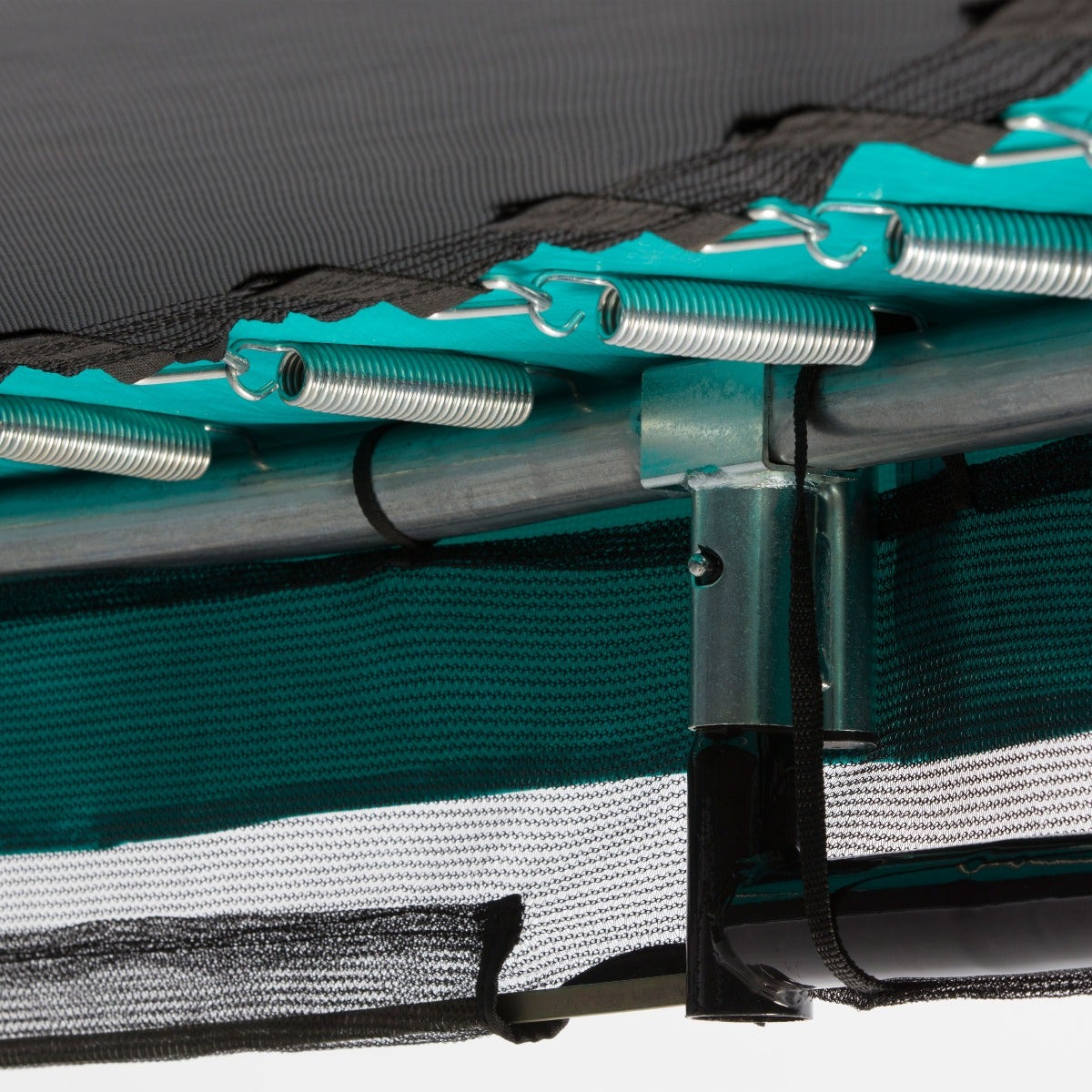10ft Salta Green Comfort Edition InGround Round Trampoline with Enclosure - SGP Garden Ltd