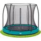 10ft Salta Green Comfort Edition InGround Round Trampoline with Enclosure - SGP Garden Ltd