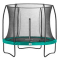 10ft Salta Green Round Comfort Edition Trampoline with Enclosure - SGP Garden Ltd