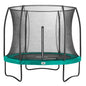 10ft Salta Green Round Comfort Edition Trampoline with Enclosure - SGP Garden Ltd