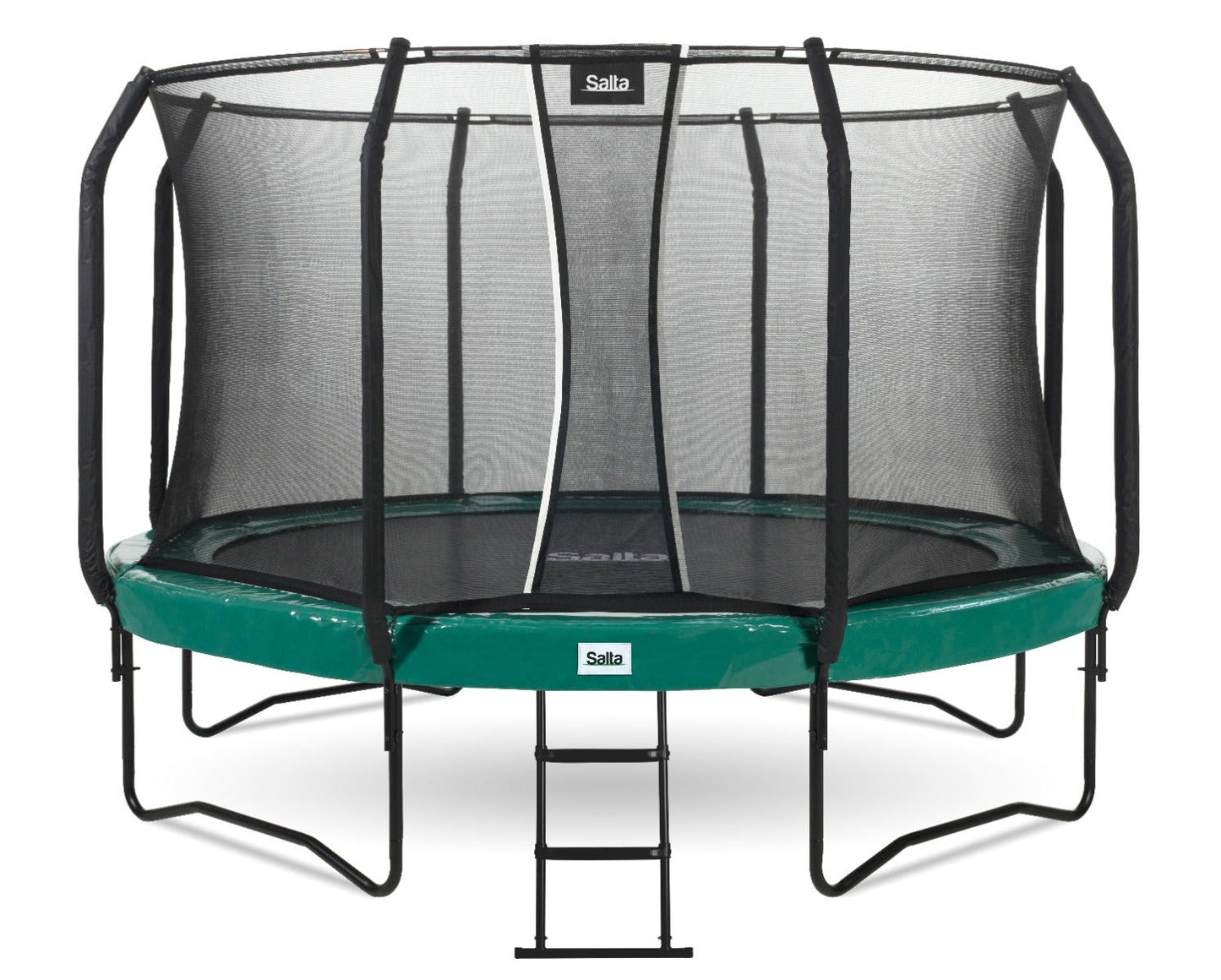 10ft Salta Green Round First Class Edition Trampoline with Enclosure - SGP Garden Ltd
