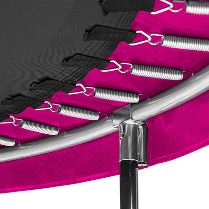 10ft Salta Pink Round Comfort Edition Trampoline with Enclosure - SGP Garden Ltd