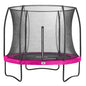10ft Salta Pink Round Comfort Edition Trampoline with Enclosure - SGP Garden Ltd