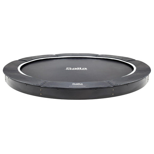 10ft Salta Royal Baseground Black Round Trampoline - SGP Garden Ltd