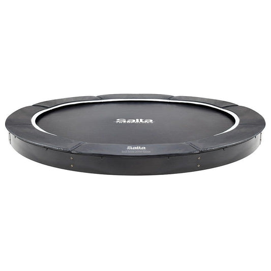 10ft Salta Royal Baseground Black Round Trampoline - SGP Garden Ltd
