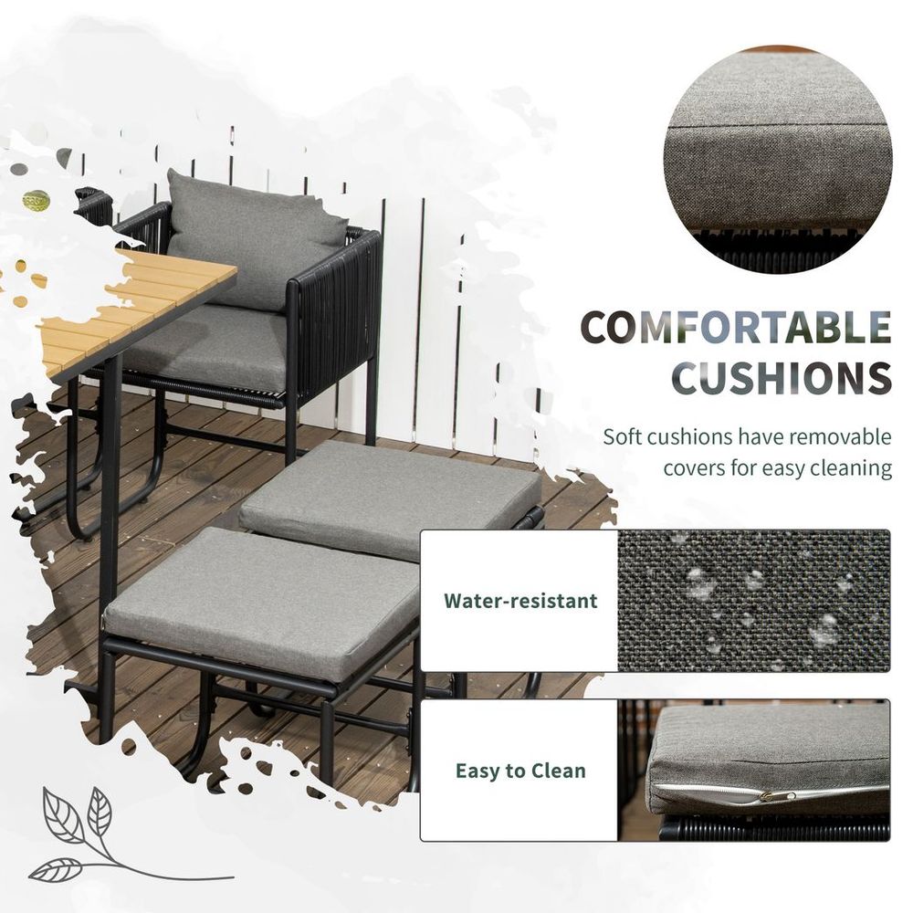 11-PC Rattan Dining Set, 10-seater | Space-Saving Design | High-Quality Materials - SGP Garden Ltd