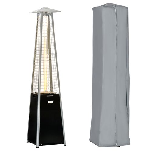 11.2KW Outdoor Gas Heater Freestanding Pyramid Propane Garden Tower Heater - SGP Garden Ltd