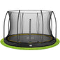 12ft Salta Black Comfort Edition InGround Round Trampoline with Enclosure - SGP Garden Ltd