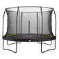 12ft Salta Black Round Comfort Edition Trampoline with Enclosure - SGP Garden Ltd