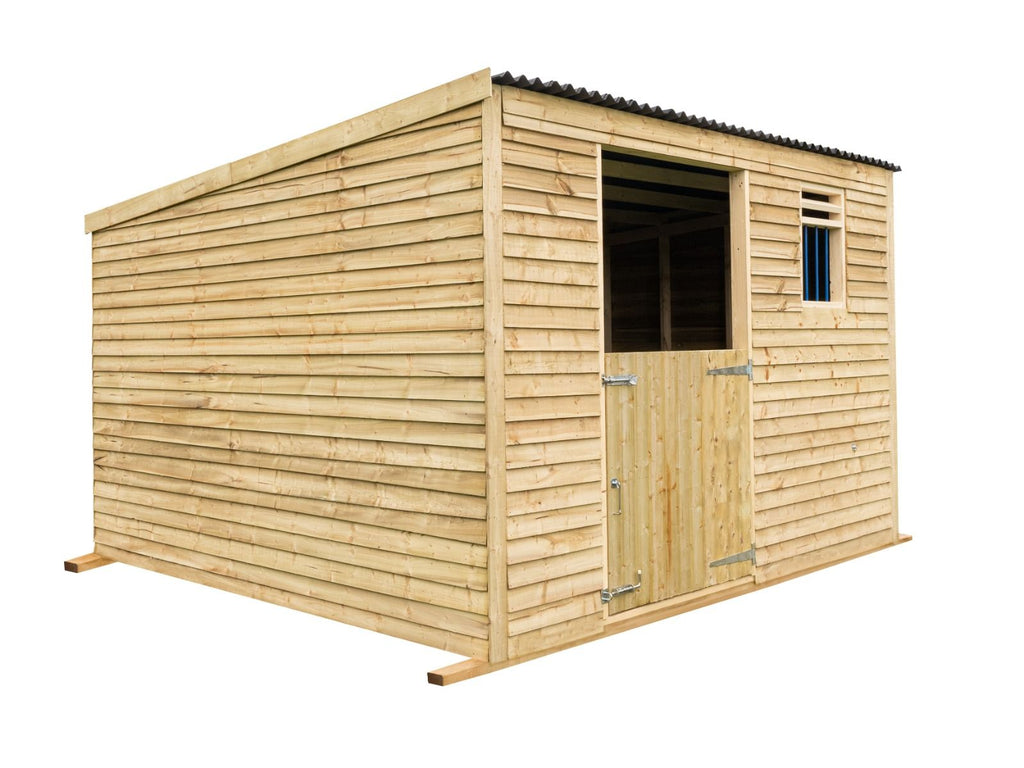 12ft x 12ft Mobile Animal Field Shelter V.1 - SGP Garden Ltd
