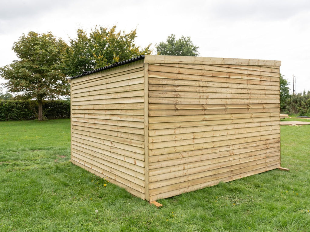 12ft x 12ft Mobile Animal Field Shelter V.1 - SGP Garden Ltd