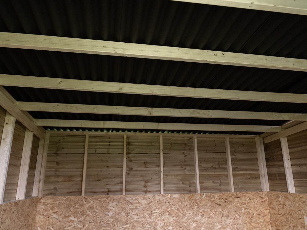 12ft x 12ft Mobile Animal Field Shelter V.1 - SGP Garden Ltd