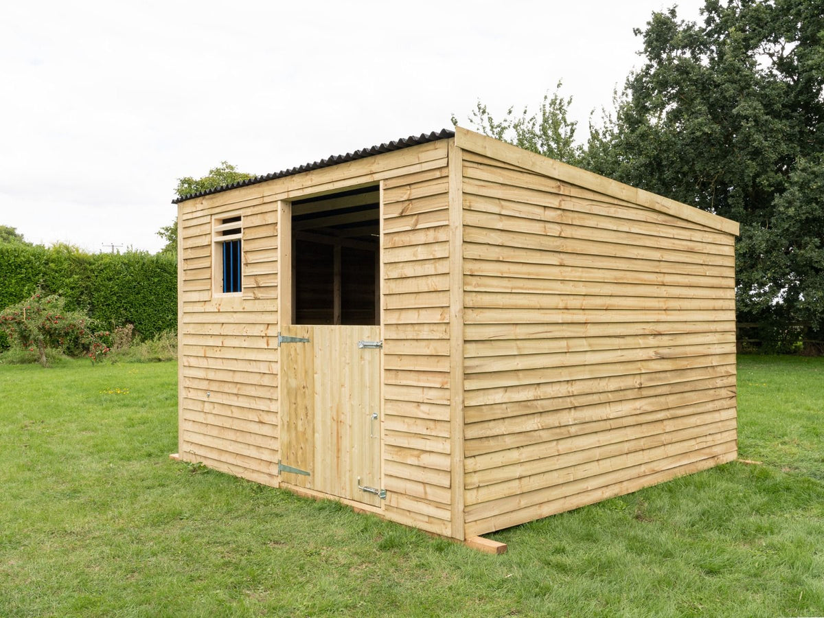 12ft x 12ft Mobile Animal Field Shelter V.1 - SGP Garden Ltd