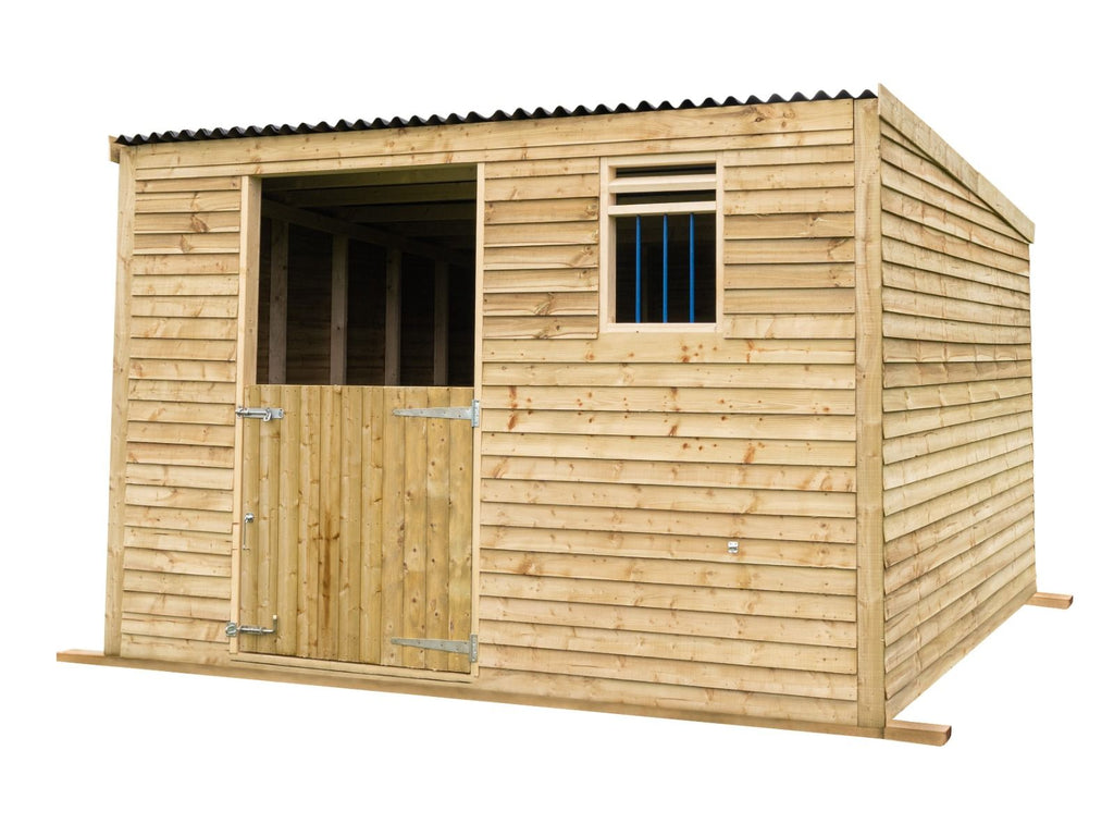 12ft x 12ft Mobile Animal Field Shelter V.1 - SGP Garden Ltd