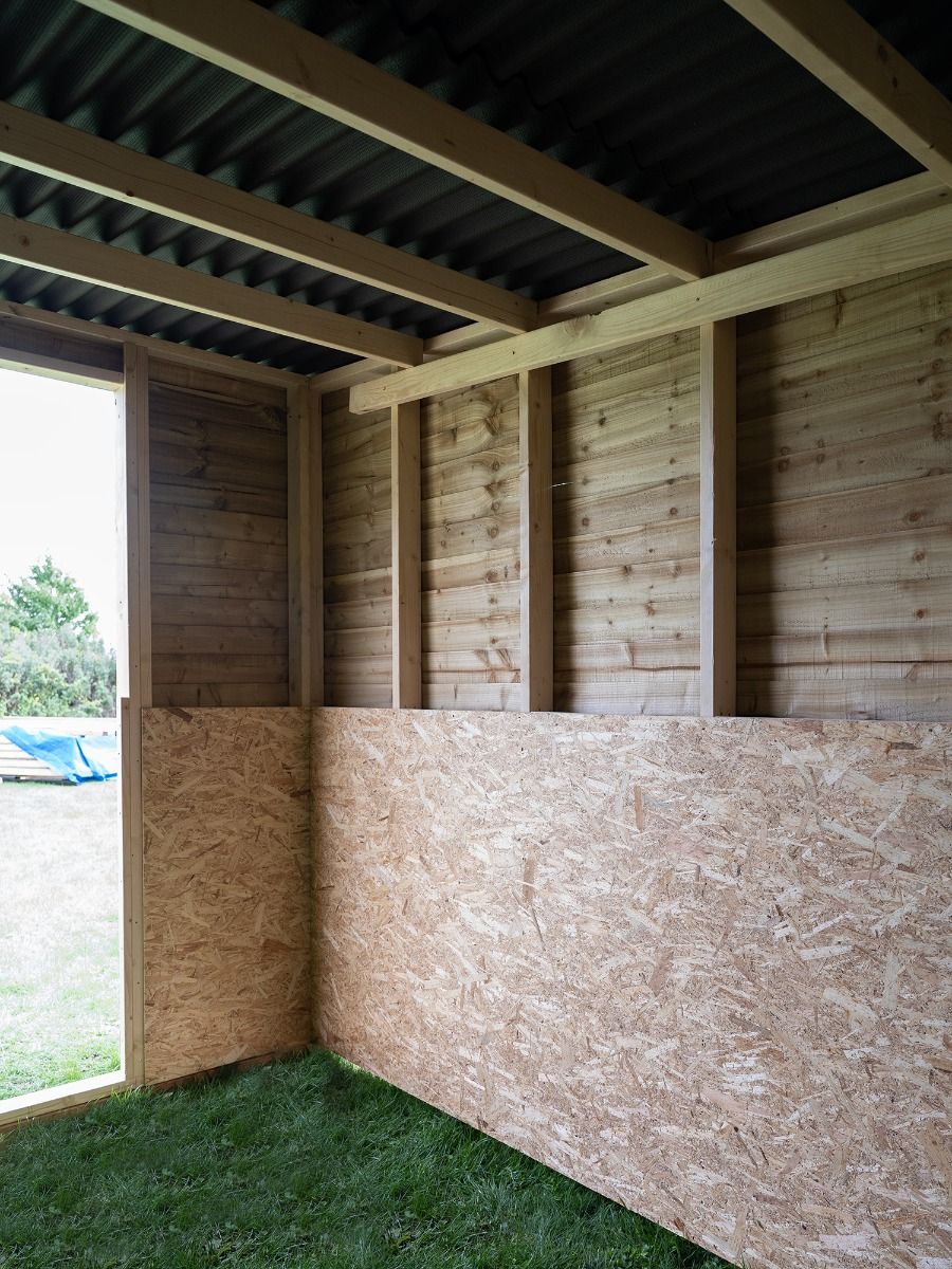 12ft x 12ft Mobile Animal Field Shelter V.1 - SGP Garden Ltd