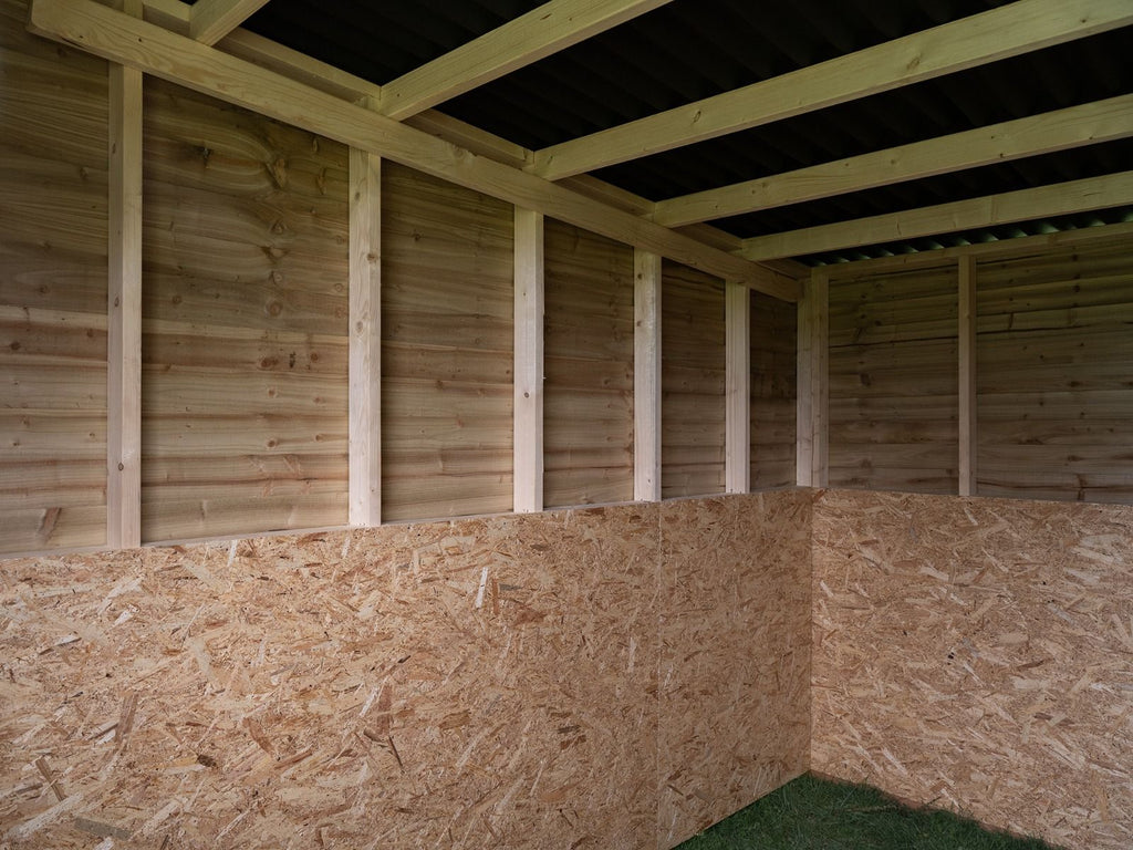 12ft x 12ft Mobile Animal Field Shelter V.1 - SGP Garden Ltd