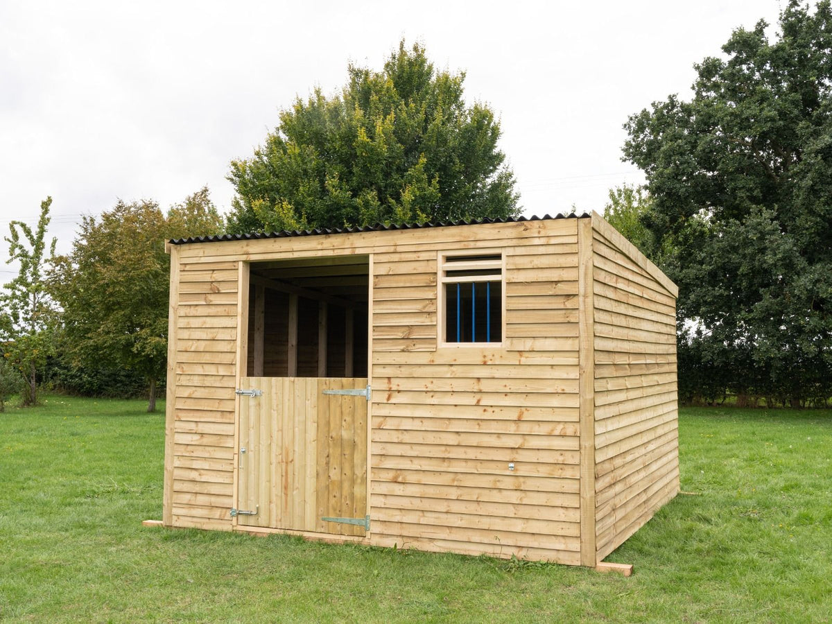 12ft x 12ft Mobile Animal Field Shelter V.1 - SGP Garden Ltd