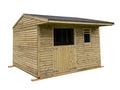 12ft x 12ft Mobile Animal Field Shelter With Overhang V.3 - SGP Garden Ltd