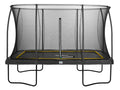 12ft x 8ft Salta Black Rectangular Comfort Edition Trampoline with Enclosure - SGP Garden Ltd