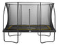 12ft x 8ft Salta Black Rectangular Comfort Edition Trampoline with Enclosure - SGP Garden Ltd