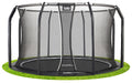 13ft Salta Black Royal Baseground Round Trampoline with Enclosure - SGP Garden Ltd