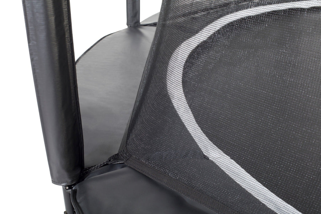 13ft Salta Black Royal Baseground Round Trampoline with Enclosure - SGP Garden Ltd