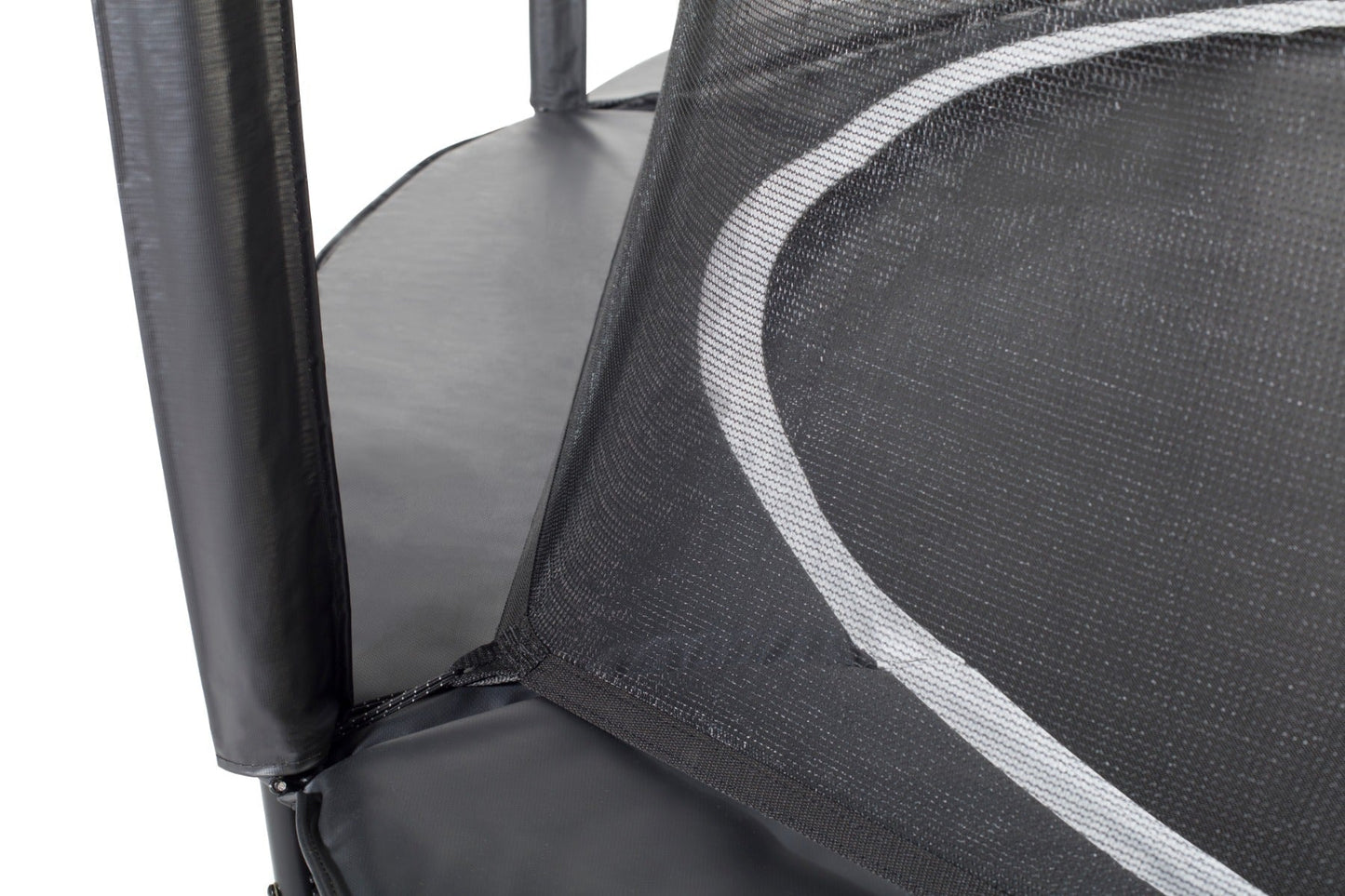 13ft Salta Black Royal Baseground Round Trampoline with Enclosure - SGP Garden Ltd