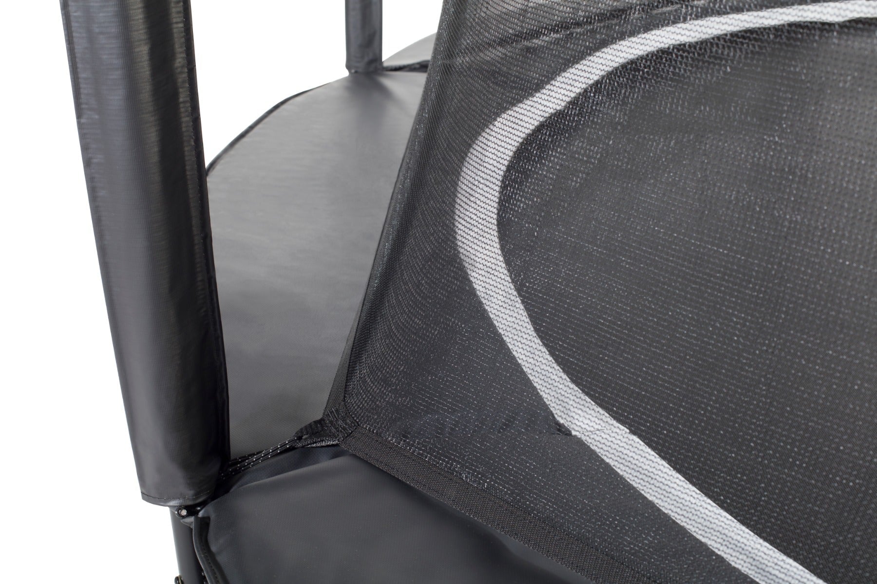 13ft Salta Black Royal Baseground Round Trampoline with Enclosure - SGP Garden Ltd