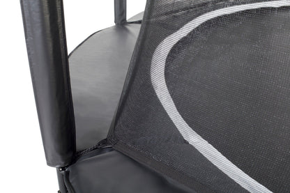 13ft Salta Black Royal Baseground Round Trampoline with Enclosure - SGP Garden Ltd