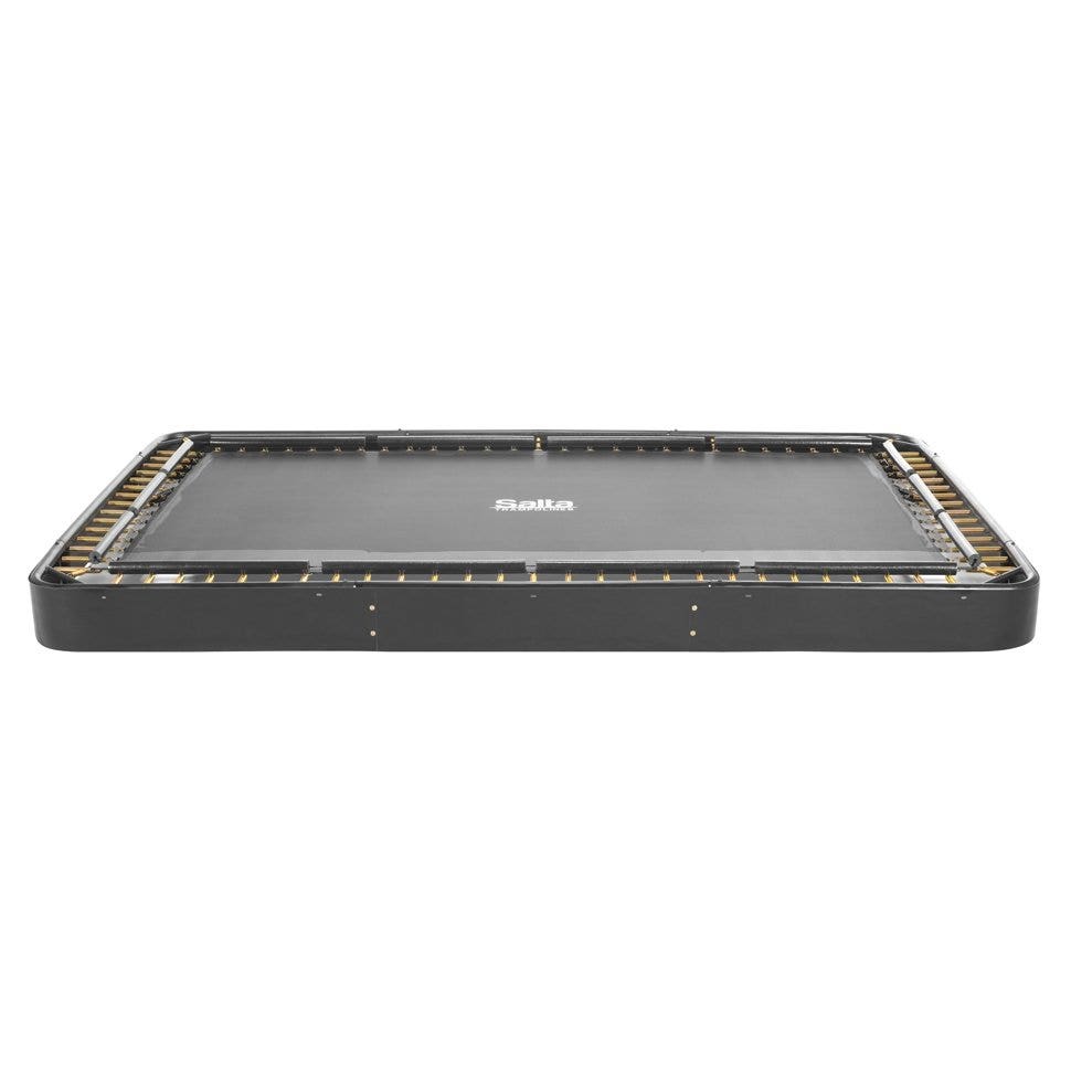 13ft x 8ft Salta Royal Baseground Black Rectangular Trampoline - SGP Garden Ltd