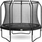 14ft Salta Black Round Premium Edition Trampoline with Enclosure - SGP Garden Ltd