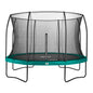 14ft Salta Green Round Comfort Edition Trampoline with Enclosure - SGP Garden Ltd