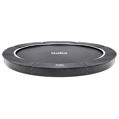 14ft Salta Royal Baseground Black Round Trampoline - SGP Garden Ltd