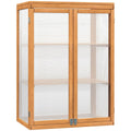 2-Shelf Wooden Cold Frame Greenhouse - Outdoor Plant Storage, Professional Grade Quality - SGP Garden Ltd