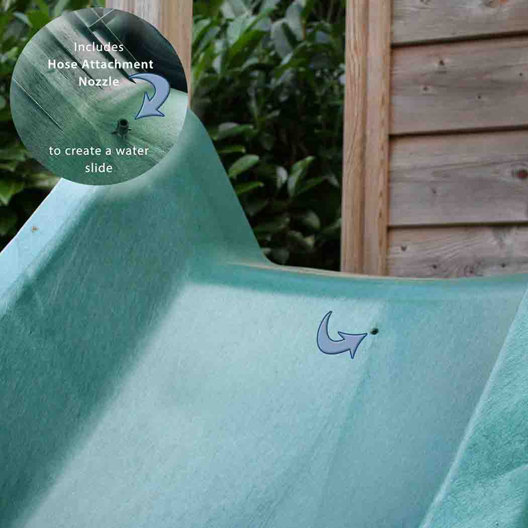 2.2m Water Slide - Green Children's Garden Slide - SGP Garden Ltd