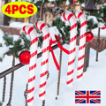 4 Christmas Inflatable Candy Cane Giant Blow Up Candy Stick for Christmas - SGP Garden Ltd