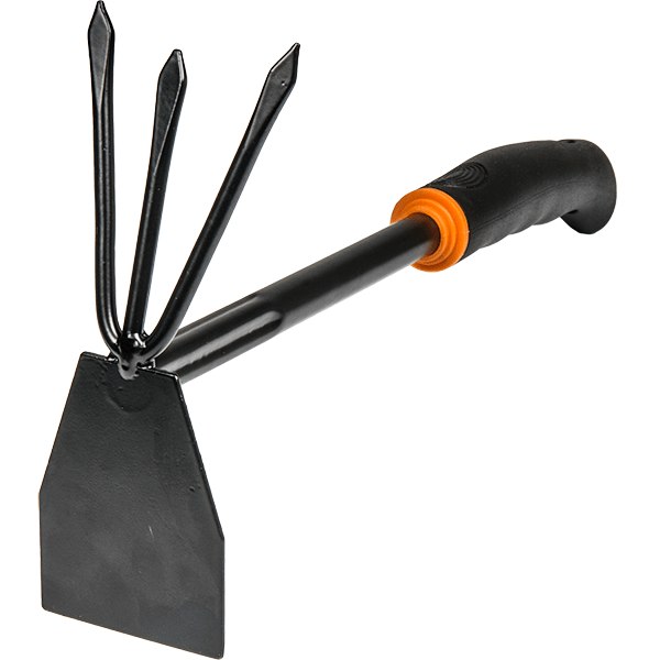5-Teeth Rake and Digger-Hoe Garden Tool Set - SGP Garden Ltd