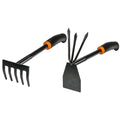 5-Teeth Rake and Digger-Hoe Garden Tool Set - SGP Garden Ltd