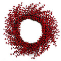 60cm (24 inches) Extra Large Luxury Christmas Red Berry Wreath - SGP Garden Ltd