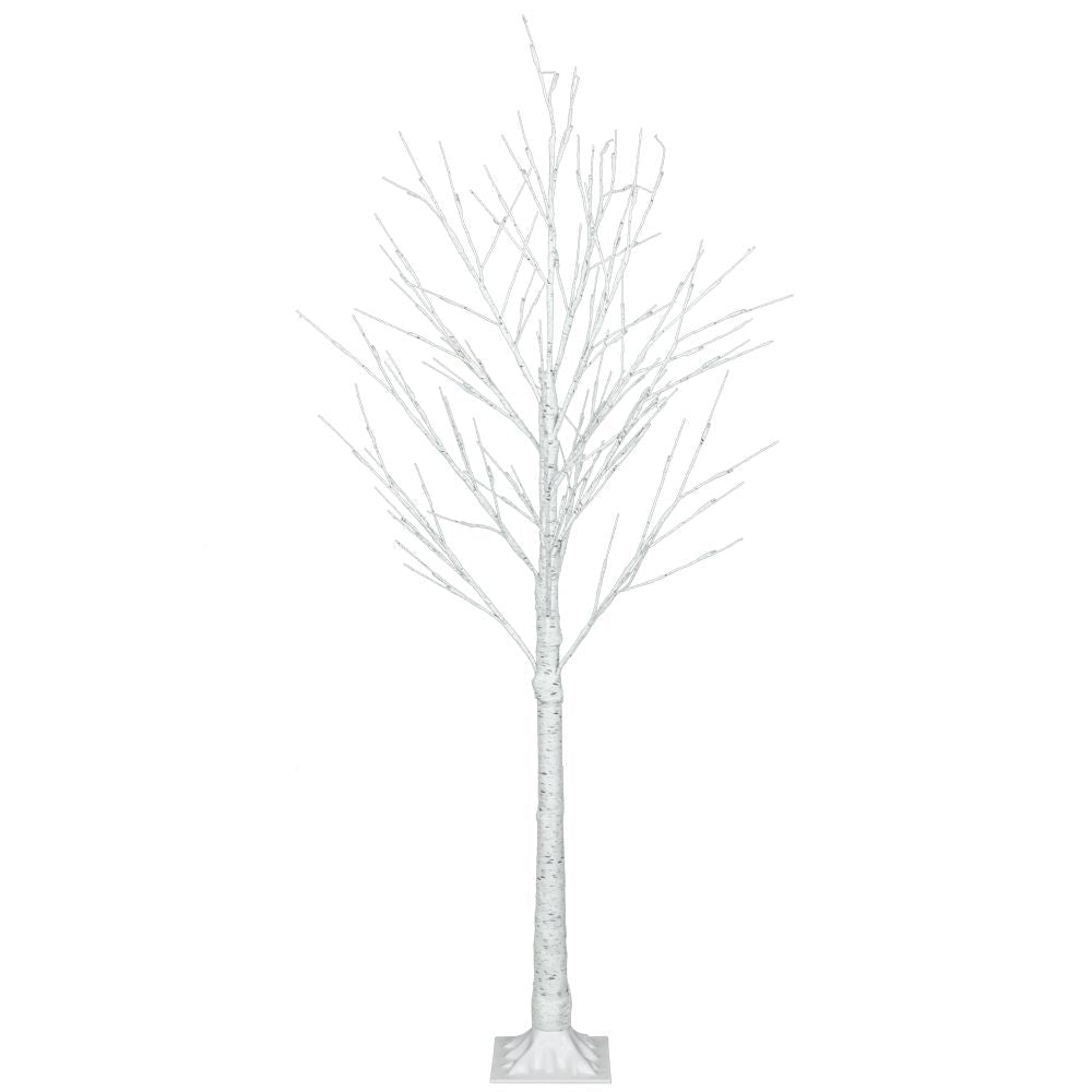 6FT Snowflake Christmas Tree with 96 LED Lamp - SGP Garden Ltd