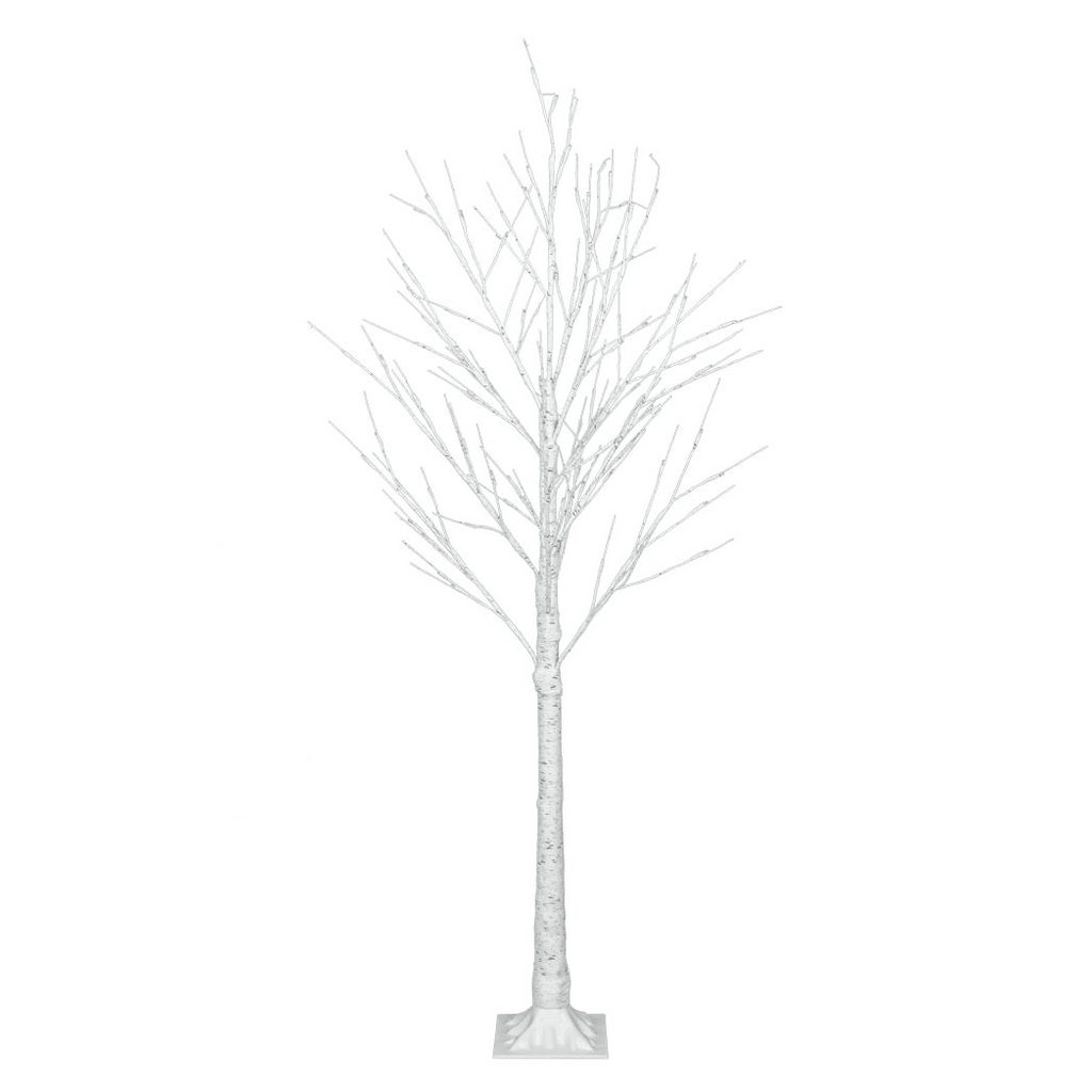 6FT Snowflake Christmas Tree with 96 LED Lamp - SGP Garden Ltd