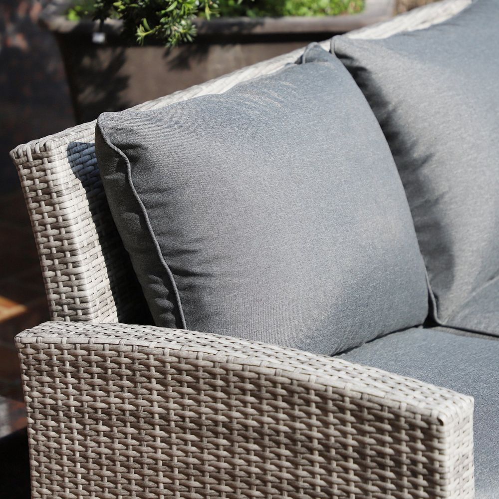 6Pcs Rattan Dining Set - Outdoor w/ Cushion - Garden Furniture - SGP Garden Ltd