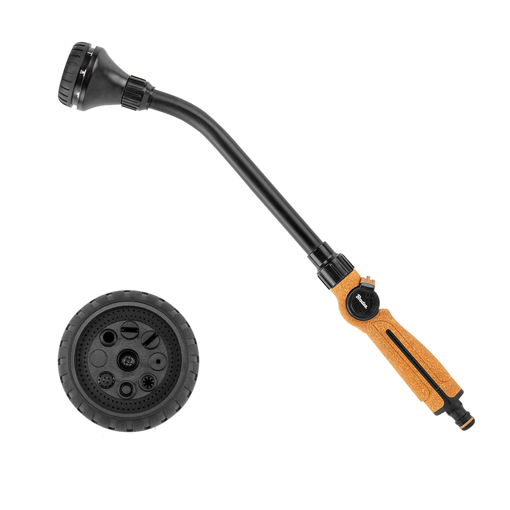 8-Function Watering Lance 47cm Cork Line Outdoor Watering Kit Water Flow Control - SGP Garden Ltd