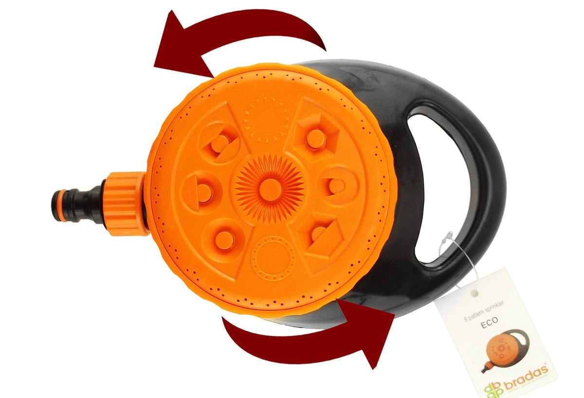 8 Pattern Static Lawn Sprinkler Eco Line DIY Workshop Accessory Garden Watering - SGP Garden Ltd
