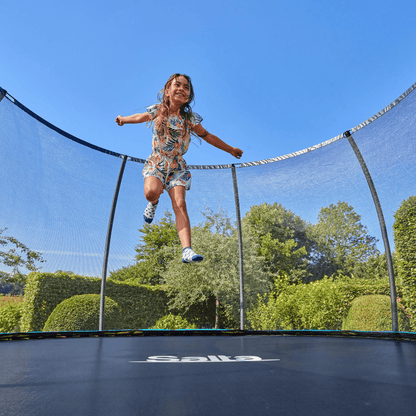 8ft 2" Salta Cosmos Round Trampoline with Enclosure - SGP Garden Ltd