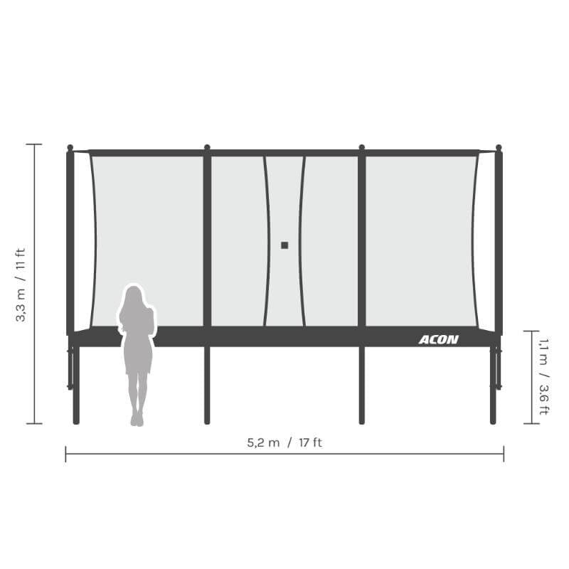 ACON 16 HD Pro Trampoline - SGP Garden Ltd