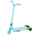 AIYAPLAY Electric Scooter for Kids Ages 4-7, with Auxiliary Rear Wheels, Flashing LED Light and Electric Brake, Kids Electric Scooter for Boys Girls, 6 KM/H & 8 KM, Blue - SGP Garden Ltd