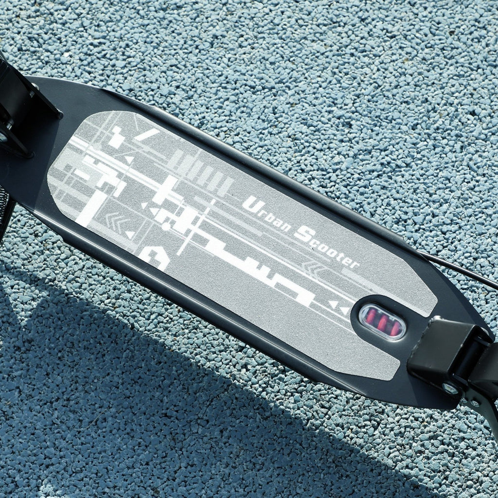 AIYAPLAY Kids Scooter with 4 Levels Adjustable Handlebar, Dual Brake System, 200mm Wheels, ABEC-7 Bearings, Black - SGP Garden Ltd
